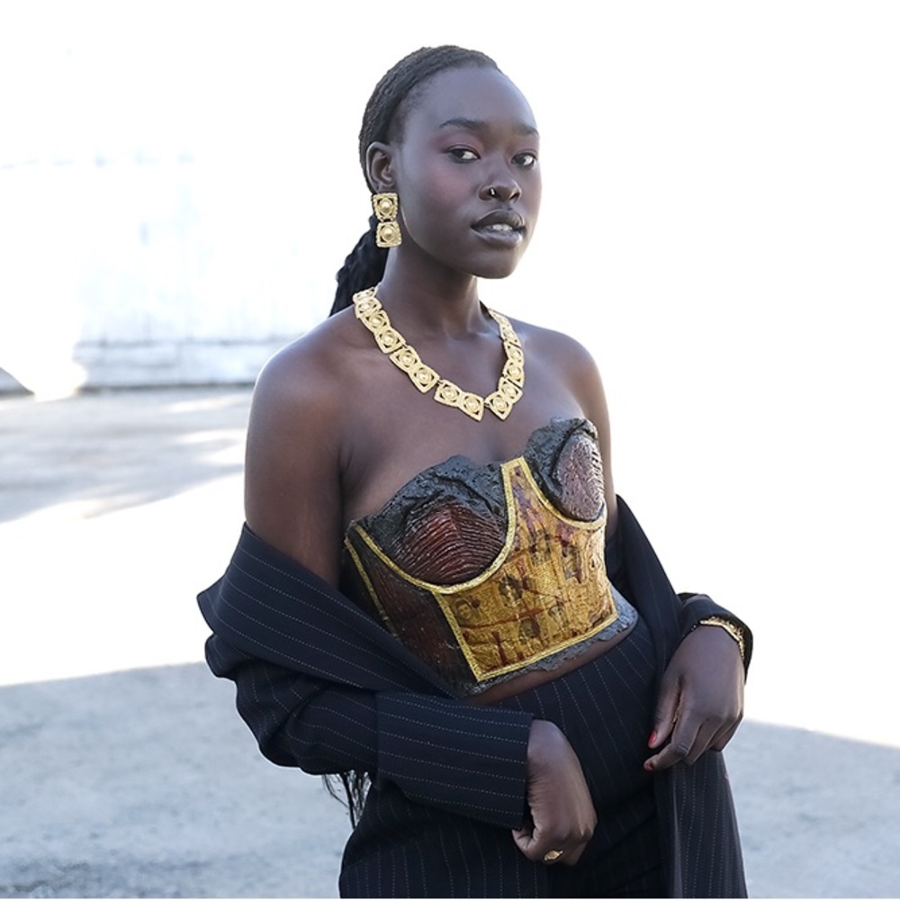 Vintage Filigree Gold Jewelry 3 Piece Set